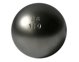 Boule de pétanque JB Pétanque 110 - Très Tendre - Carbone