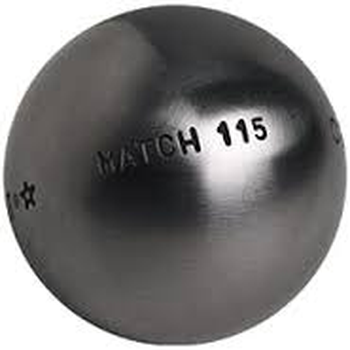 Boules de pétanque Match Noire g 75mm Obut