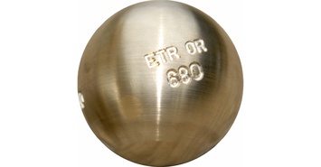 Boule de pétanque Unibloc ETR Or Bronze