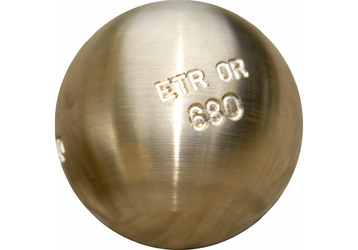 Boule de pétanque - Unibloc ETR Or Bronze