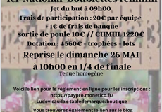 Concours de pétanque Officiel Féminin - Bourbon-Lancy