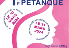 Concours de pétanque Officiel Féminin - Louviers