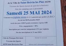 Concours de pétanque Officiel - Saint-Brevin-les-Pins