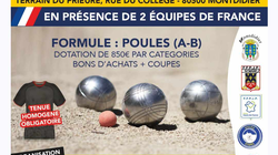 Concours en Triplette le 19 mai 2024 - Montdidier - 80500