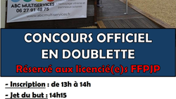Concours en Doublette le 3 mai 2024 - Oiselay-et-Grachaux - 70700