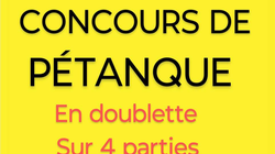 Concours en Doublette le 12 mai 2024 - Plouhinec - 56680