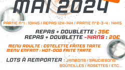 Concours en Doublette le 9 mai 2024 - Senozan - 71260