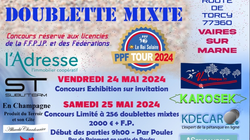 Concours en Doublette Mixte le 25 mai 2024 - Vaires-sur-Marne - 77360
