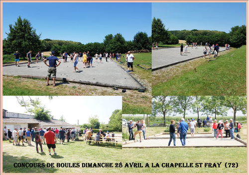Concours de pétanque en Doublette - La Chapelle-Saint-Fray