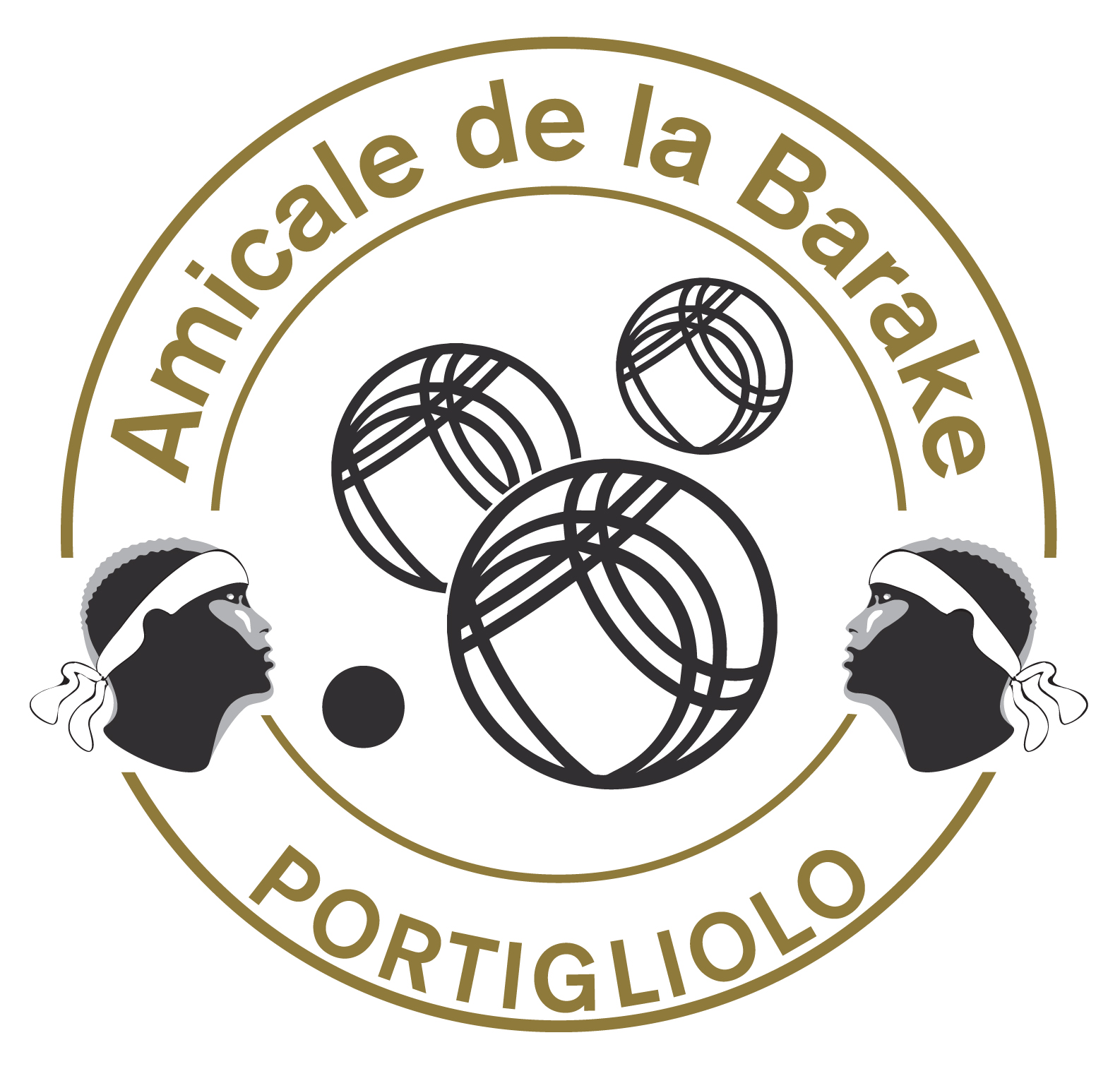 Logo du club de pétanque AMICALE DE LA BARAKE - club à coti-chiavari - 20138