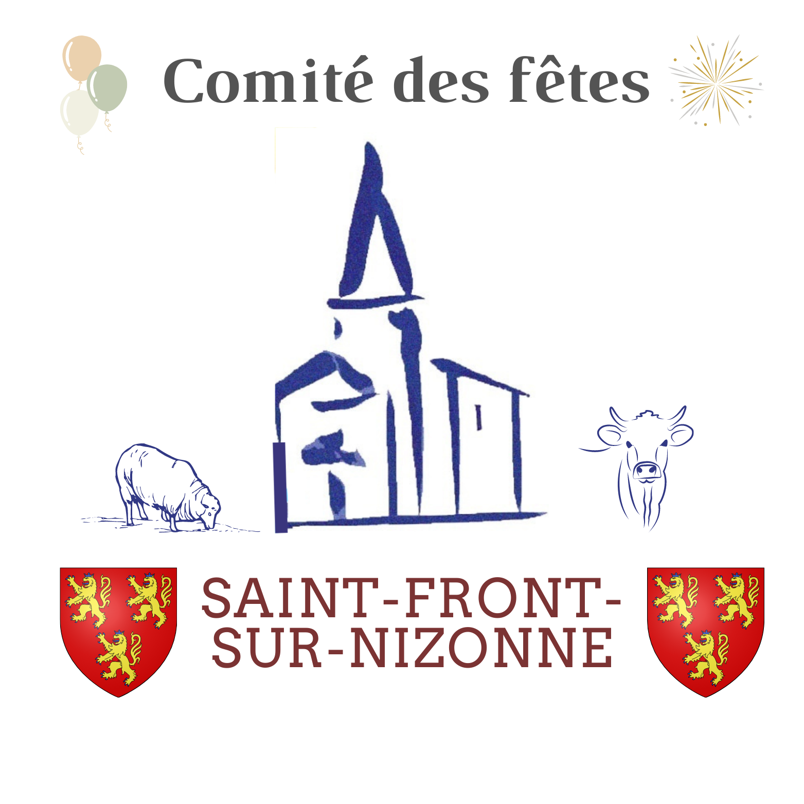 Logo du club de pétanque comité des fetes - club à Saint-Front-sur-Nizonne - 24300