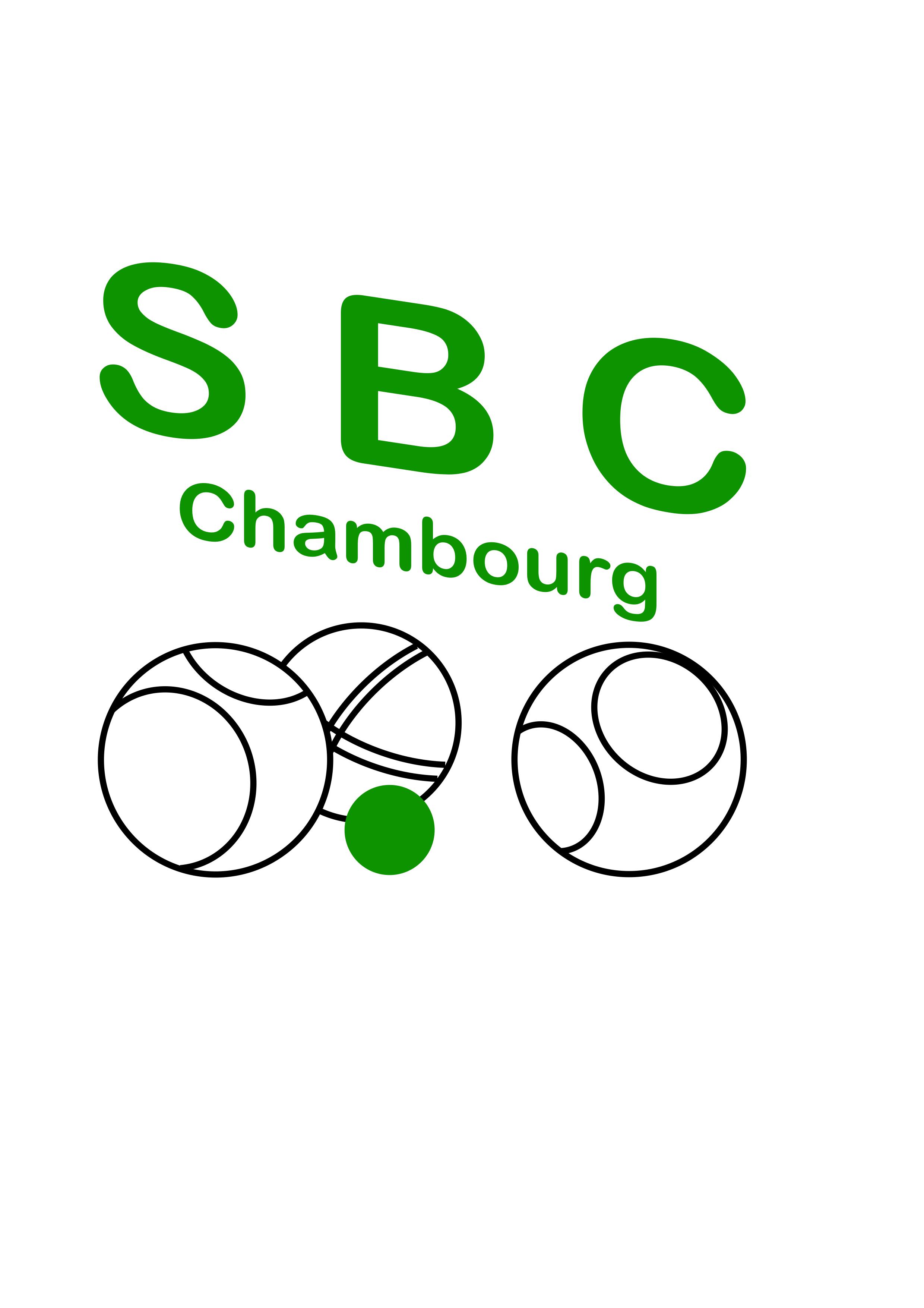 Logo du club de pétanque Société Bouliste Chambourgeoise - club à Chambourg-sur-Indre - 37310