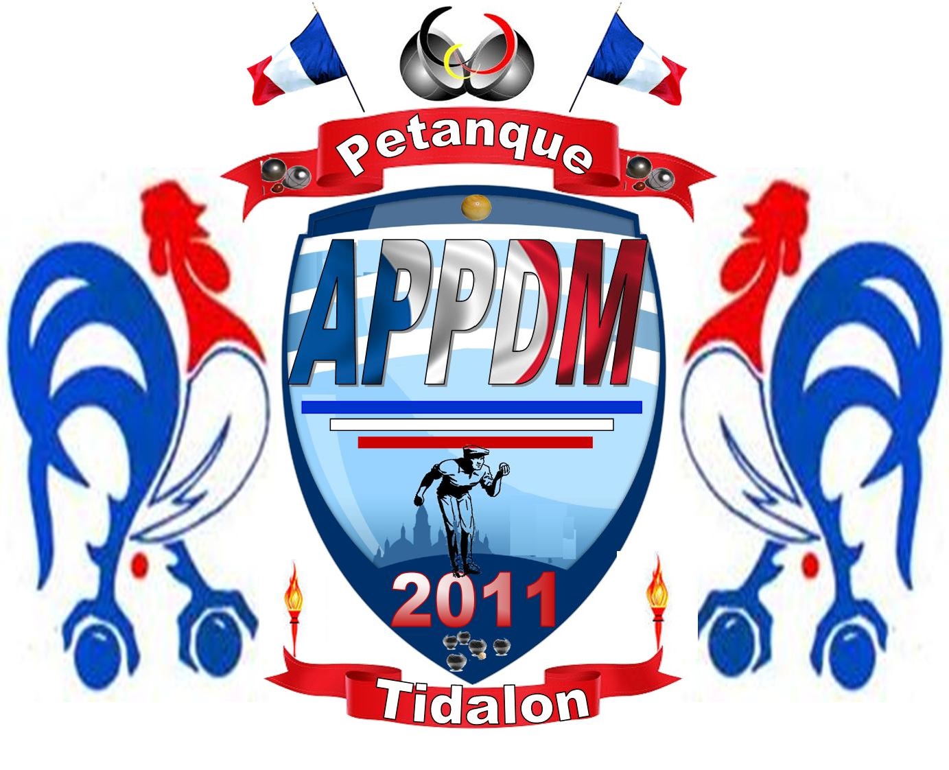 Logo du club de pétanque TIDALON DU MOUFIA - club à Saint-Denis - 97400