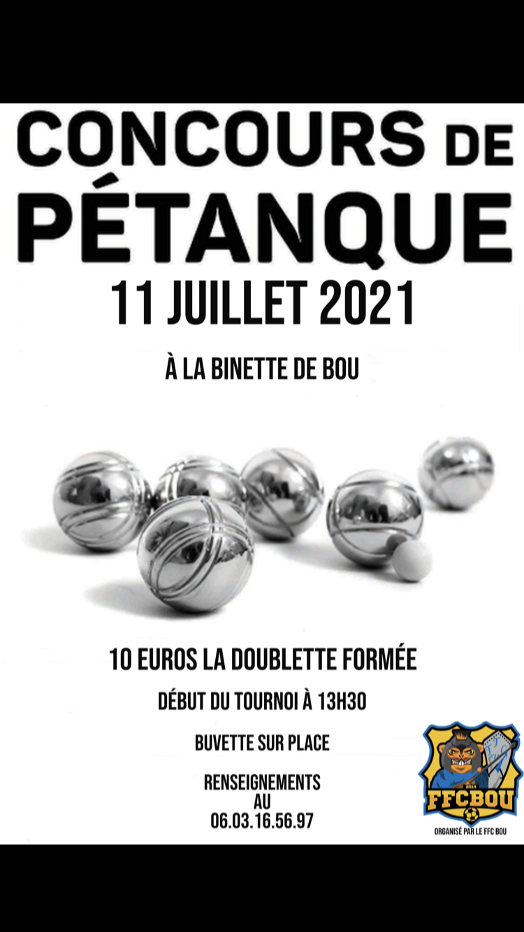 Concours De Pétanque Ouvert à Tous En Lot-et-garonne