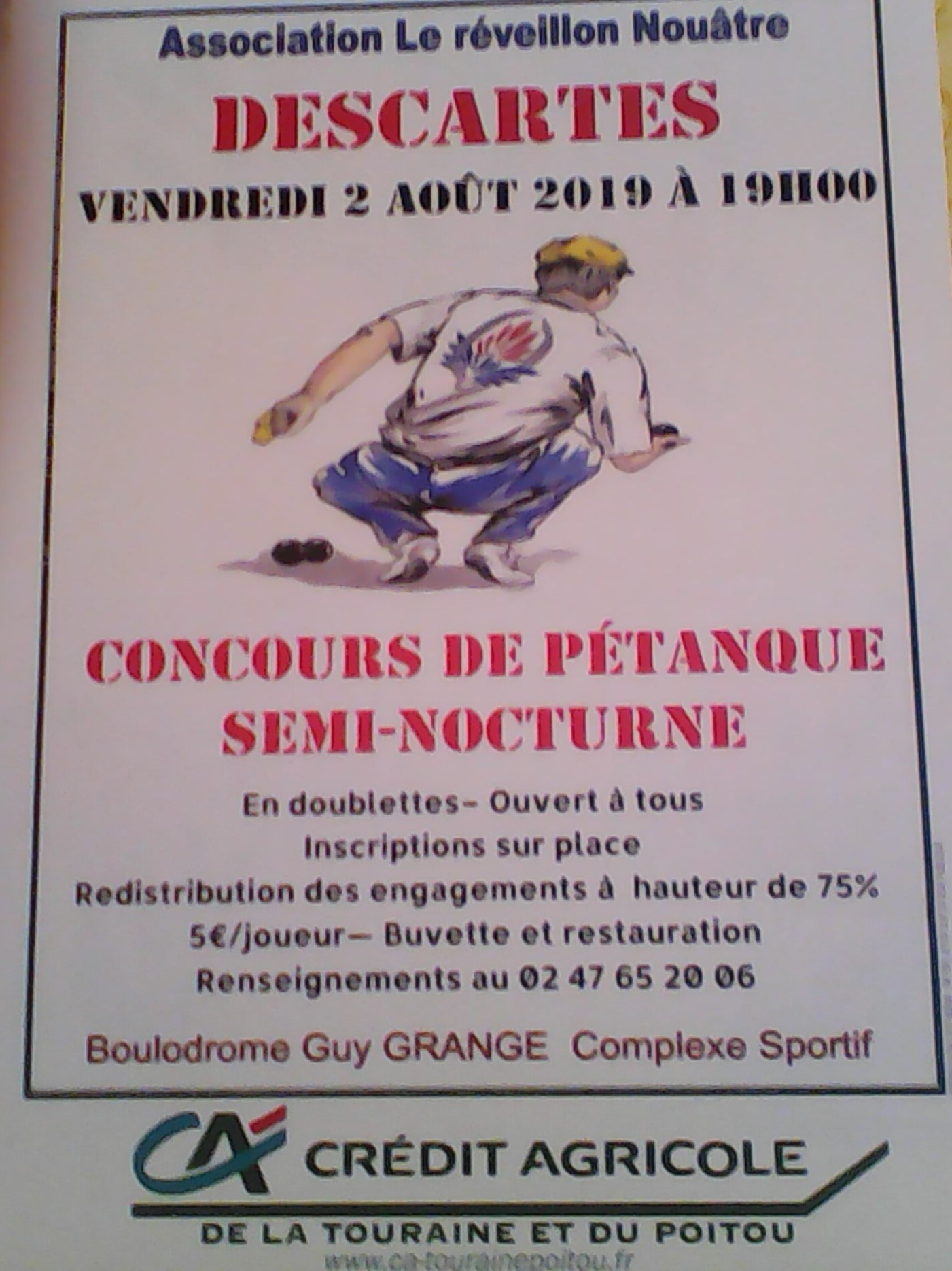 Concours De Pétanque Ouvert à Tous En Lot-et-garonne