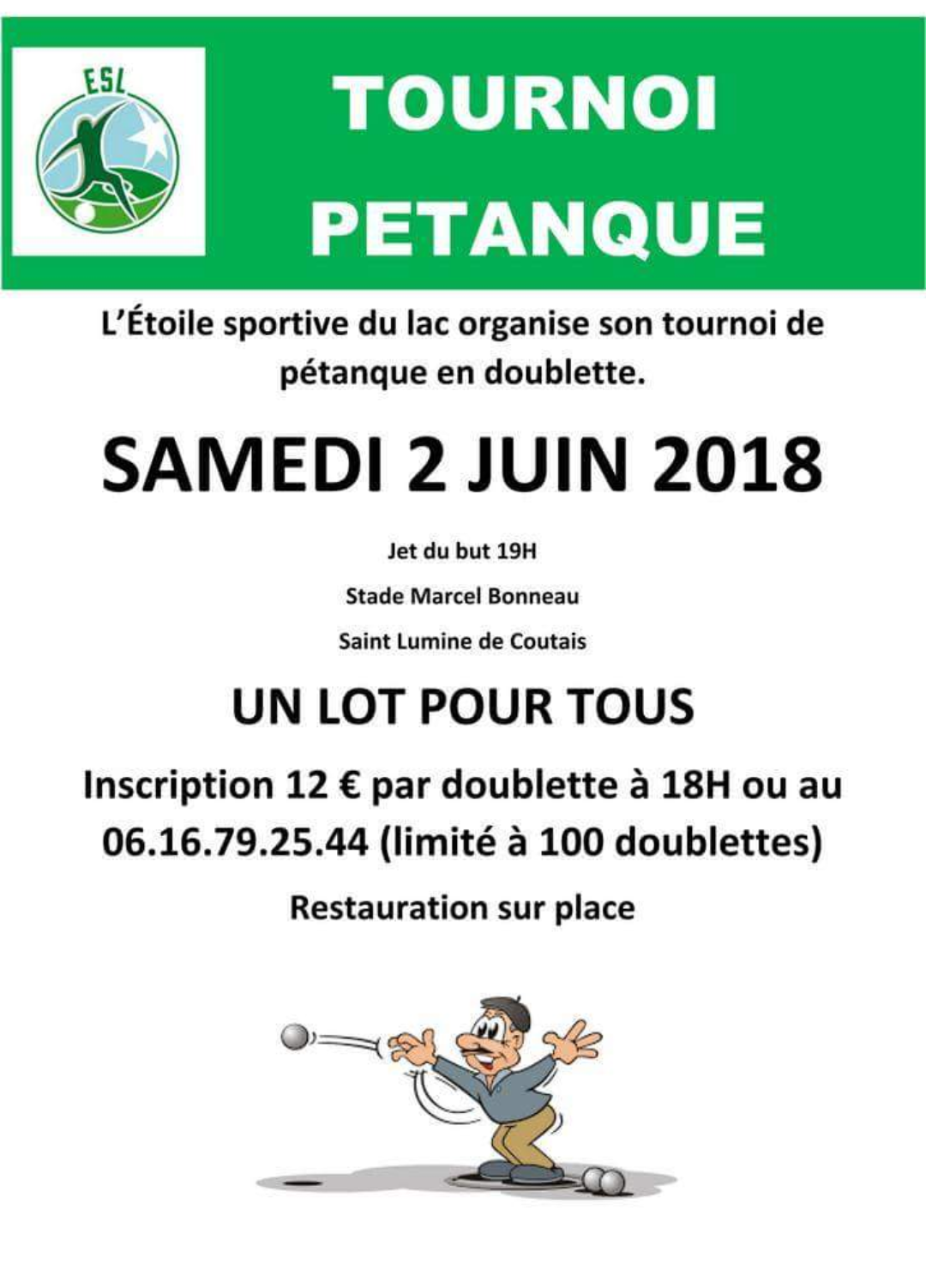 Concours De Pétanque Ouvert à Tous En Lot-et-garonne