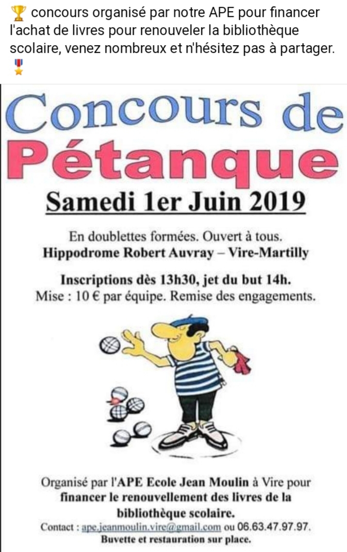 Concours De Pétanque Ouvert à Tous En Lot-et-garonne