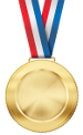 Joueur de pétanque Elite - Médaille d'or élite