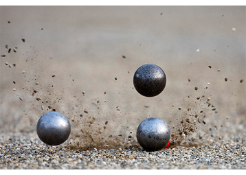 Boule de pétanque -  