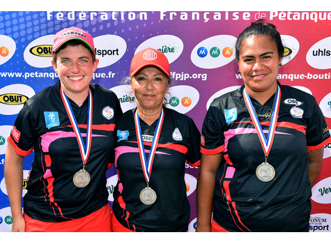 Championnat de France de pétanque 2023 Triplette Femme - Actualité petanque generation