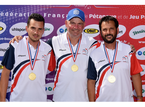 Championnat de France de pétanque Triplette Homme 2023 - Actualité petanque generation