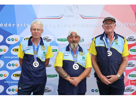 Championnat de France Triplette Vétéran 2025 - Résultats - Actualité petanque generation