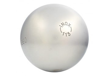 Boule de pétanque - La boule bleue Inox 115