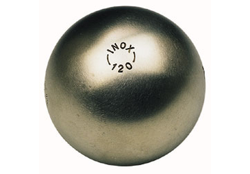 Boule de pétanque - La boule bleue Inox  120