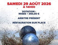 Concours de pétanque Officiel - AB13