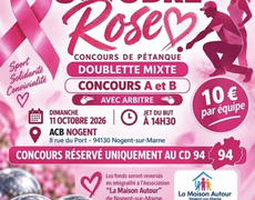 Concours en Doublette Mixte le 11 octobre 2026 - ACB NOGENT