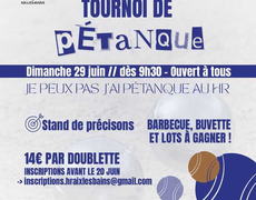 Concours de pétanque Ouvert à tous - Aix-les-Bains