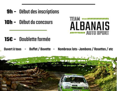 Concours en Doublette le 27 juin 2026 - Albens - 73410