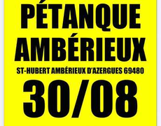 Concours de pétanque Ouvert à tous - Ambérieux
