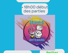 Concours en Doublette le 17 juillet 2026 - Artemare - 01510