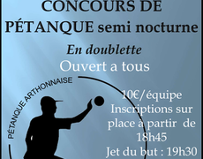 Concours de pétanque Ouvert à tous - Arthon-en-Retz