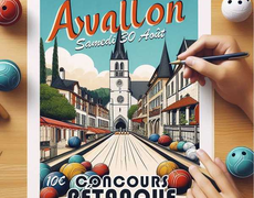 Concours de pétanque Ouvert à tous - Avallon