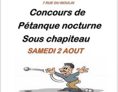 Concours en Doublette le 2 août 2025 - Avilley - 25680