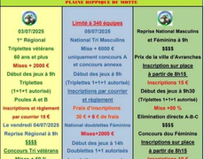 Concours de pétanque Officiel - Avranches