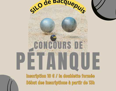 Concours en Doublette le 29 août 2026 - Bacquepuis - 27930