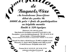 Concours de pétanque Officiel - Bagnols-sur-Cèze