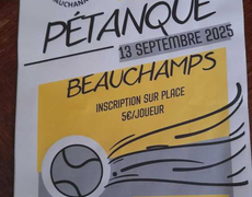 Concours de pétanque Ouvert à tous - Beauchamps
