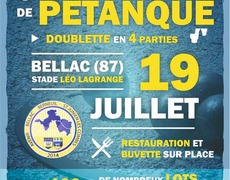 Concours de pétanque Ouvert à tous - Bellac