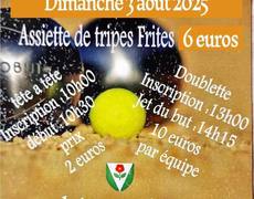 Concours de pétanque Ouvert à tous - Belval