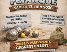 Concours de pétanque Ouvert à tous - Beuvezin