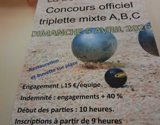 Concours de pétanque Ouvert à tous - Bort-l'Étang