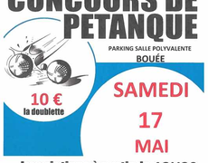 Concours de pétanque Ouvert à tous - Bouée