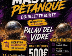 Concours en Doublette Mixte le 25 septembre 2026 - BOULE PALAUENCQUE