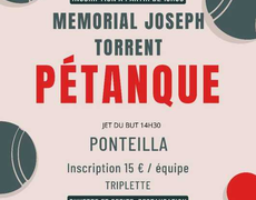 Concours en Triplette le 25 mai 2026 - BOULING CLUB PONTEILLA