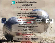 Concours en Tête à tête le 12 juillet 2025 - Bourbon-Lancy - 71140