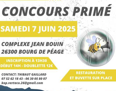 Concours en Doublette le 7 juin 2025 - Bourg-de-Péage - 26300